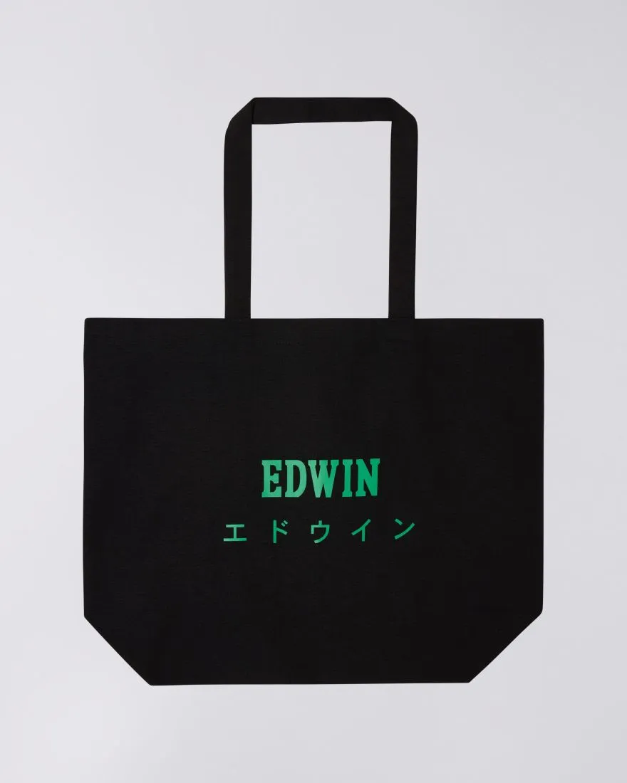 Edwin - Tote Bag - Secret Garden Black