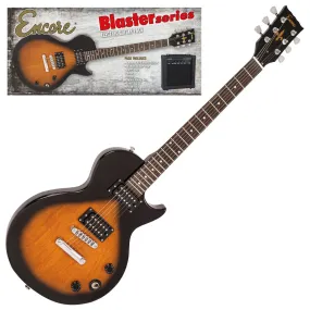 Encore Blaster E90 Electric Guitar Pack ~ Tobacco Sunburst