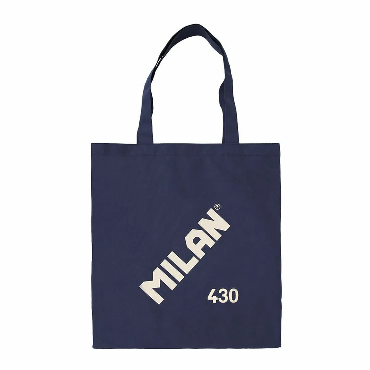 Fabric bag Milan 1918 Navy Blue 38 x 41 cm