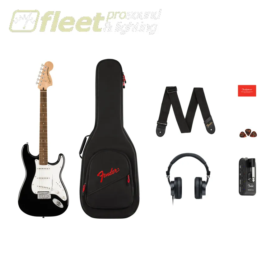 Fender Affinity Series Stratocaster Mustang Micro Amp Guitar Pack  0372873106