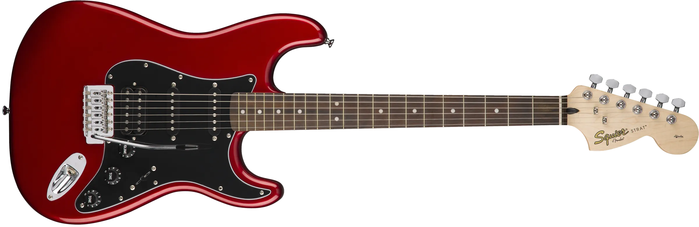 Fender Squier Affinity Series Stratocaster HSS Pack Candy Apple Red Laurel Fingerboard