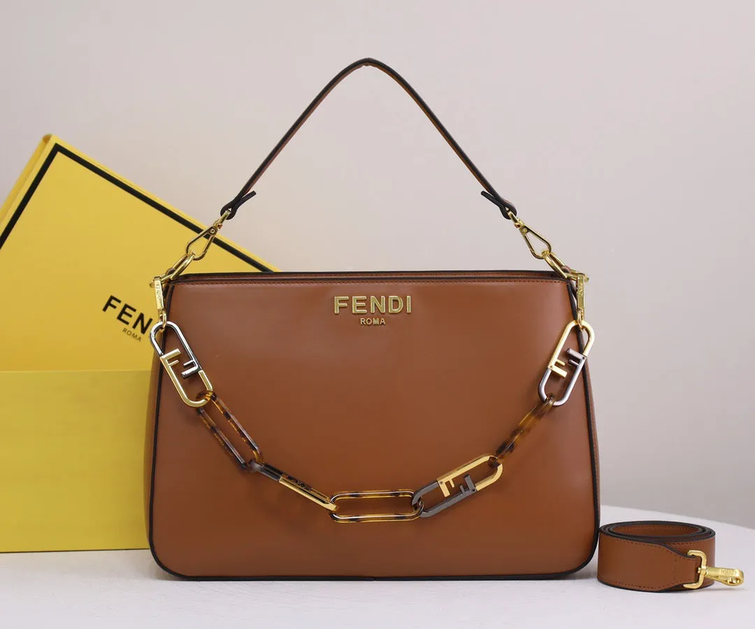 FF153 Fendi O’Lock Zipper / 13.8x5.5x9inch