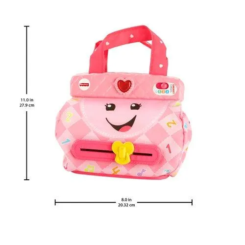 Fisher-Price Laugh & Learn My Smart Purse¬†- with Lights Music and Smart Stages Swtiches For Infant & Toddlers - Pink