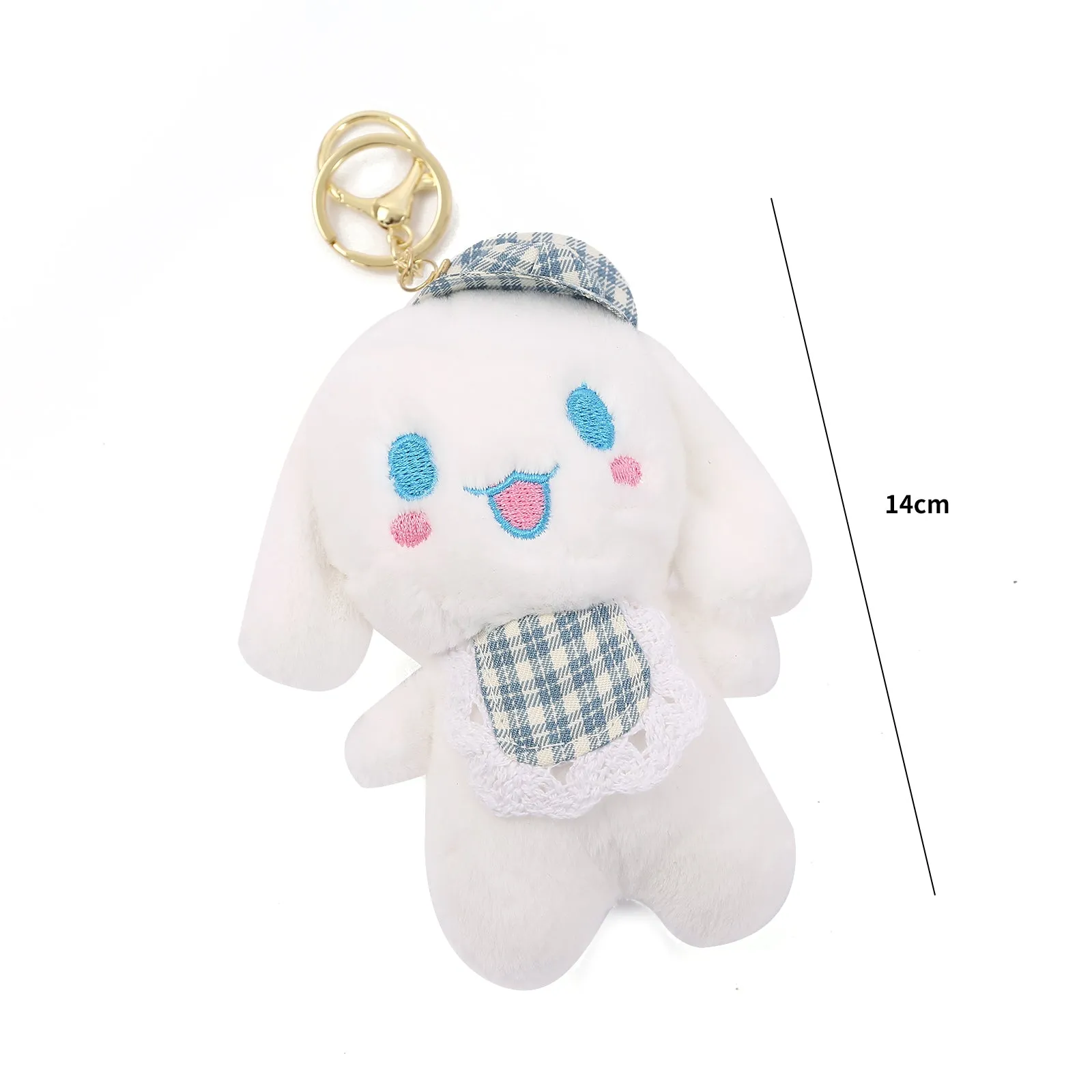 Flying Bunny Soft-Toy Keychain