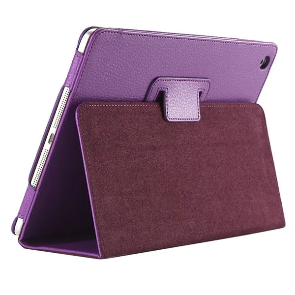 For Apple ipad 2 3 4 Case Auto Sleep /Wake Up Flip Litchi PU Leather Cover For New ipad 2 ipad 4 Smart Stand Holder Folio Case