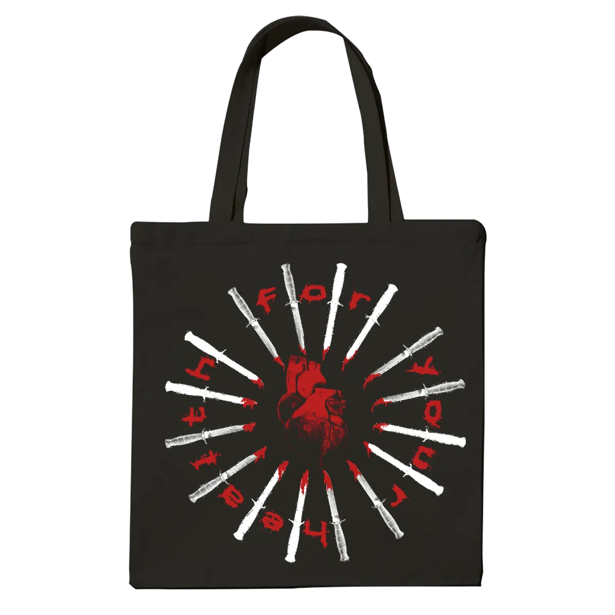 For Your Health "Heart" Tote Bag