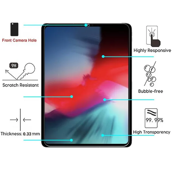 Full Coverage Tempered Glass Tablet Screen Protector