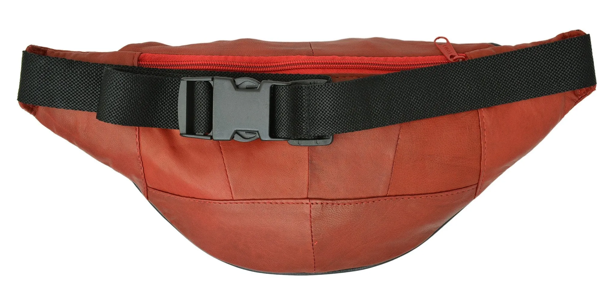 Genuine Leather Fanny Pack Pouch Waist Bag Slim Design 006 C