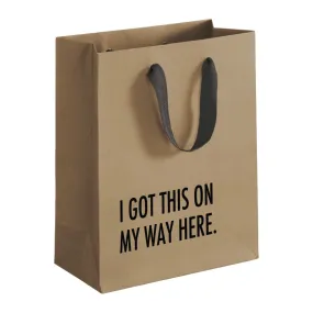 Gift Bag Medium - Got This On My Way Here