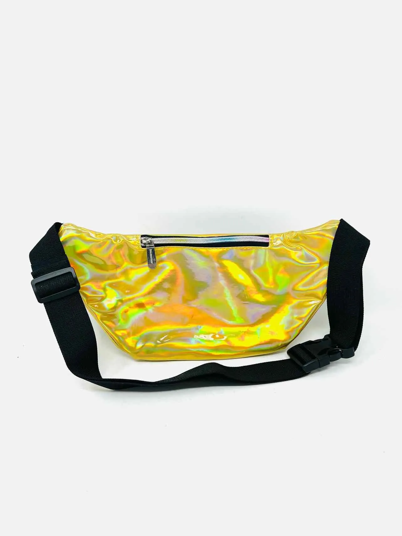 Gold Iridescent Metallic Accessories Fanny Pack