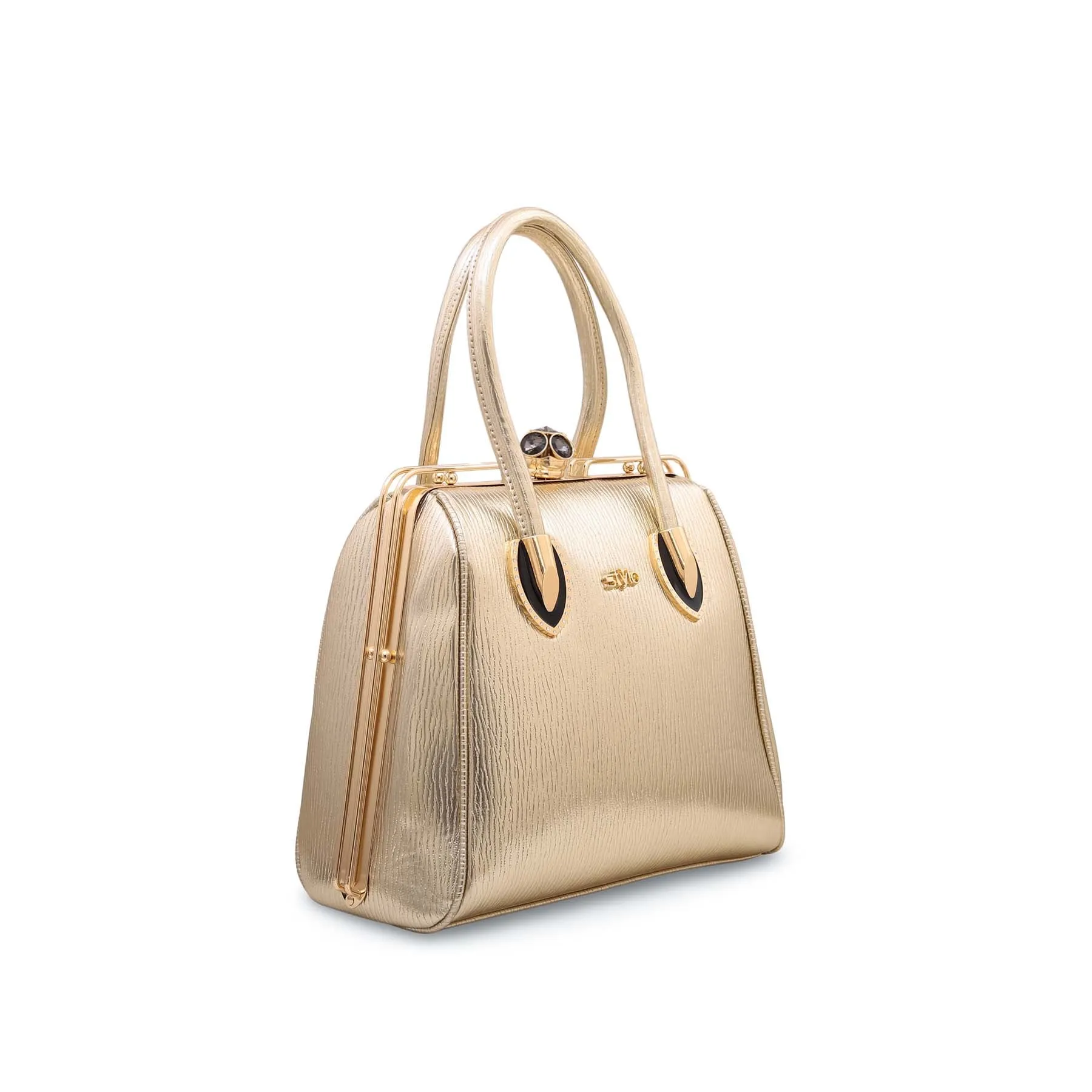 Golden Fancy Hand Bag P35841