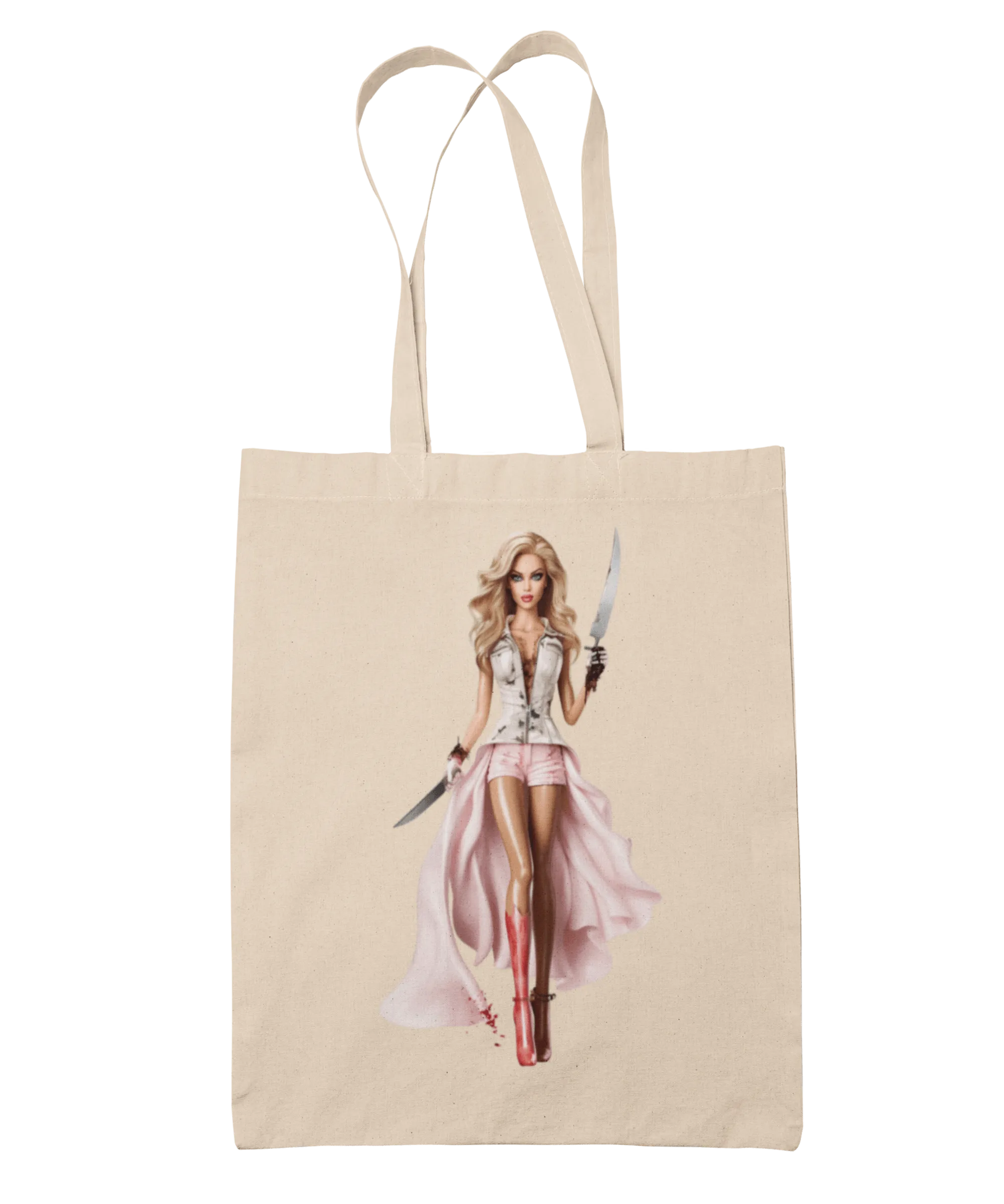 Gothic Princess Barbie Tote Bag