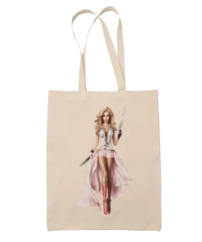 Gothic Princess Barbie Tote Bag