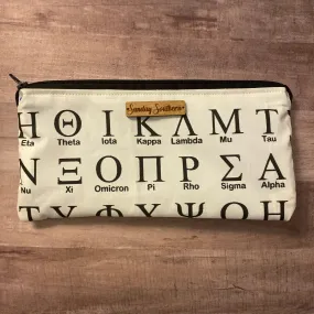 Greek School Small Zipper Bag