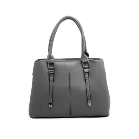 Grey Formal Hand Bag P35895