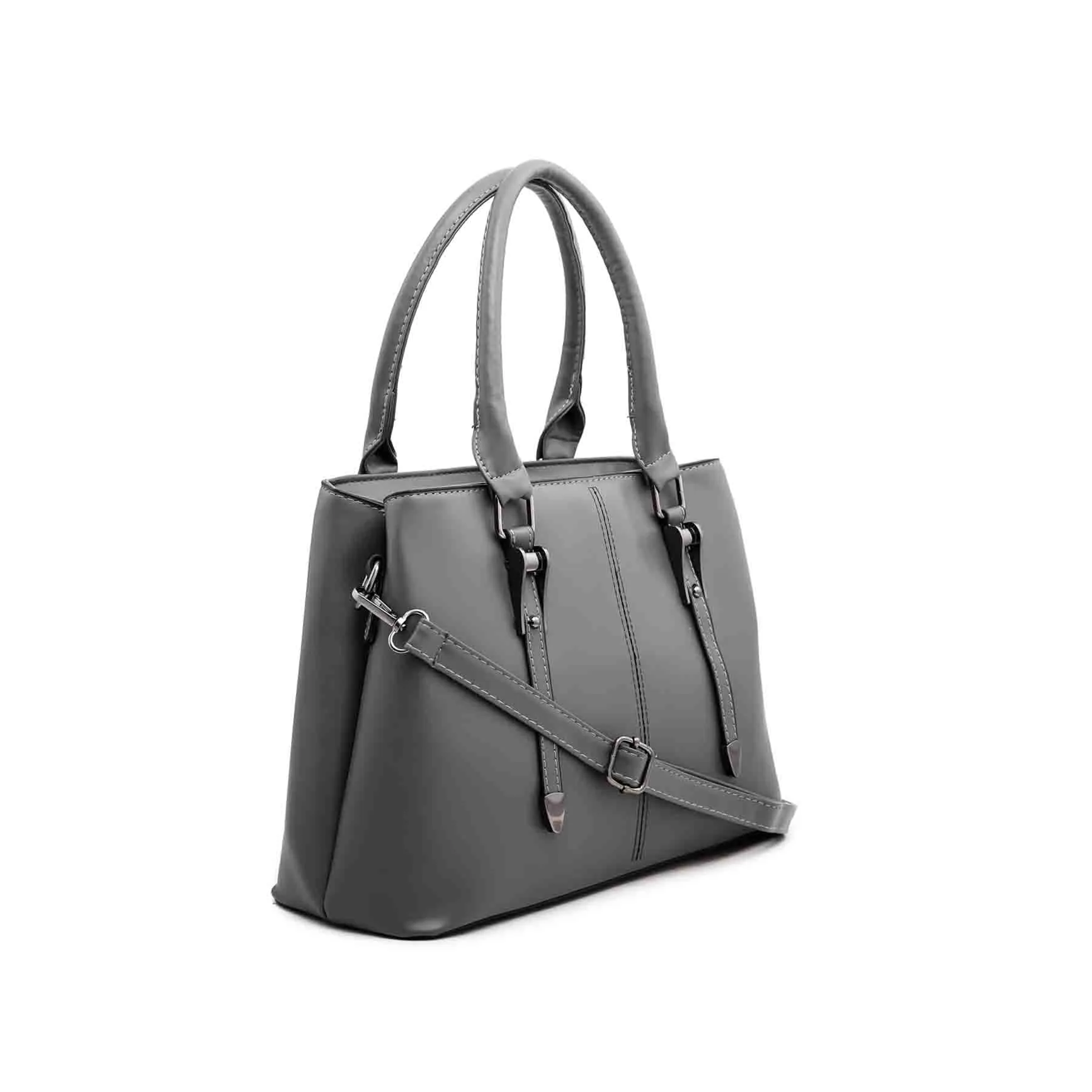 Grey Formal Hand Bag P35895