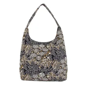 Gustav Klimt The Kiss Tapestry Hobo Shoulder Bag