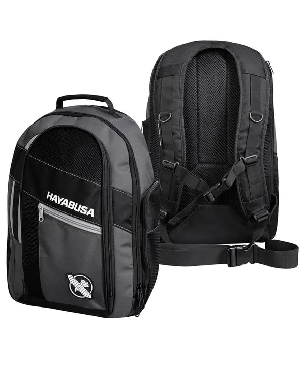 HAYABUSA RYOKO SPORTS TRAINING BAG BACKPACK 30L 53 X 33 X 18 cm Black Grey