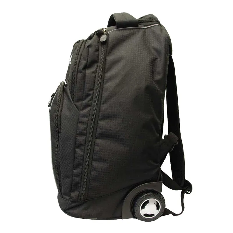 High Sierra - Freewheel 17inch Laptop Wheeled Carry-On Backpack - Black