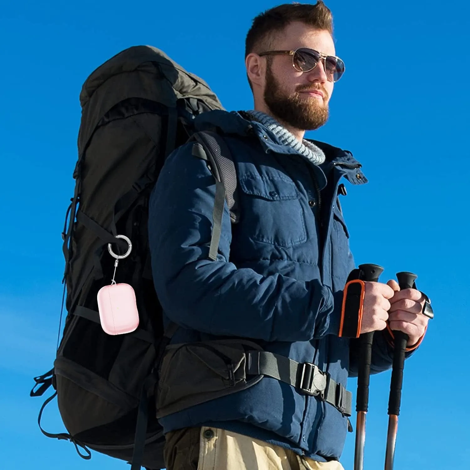 Hybrid-Flex Series Transparent Pink Case - Apple AirPods Pro 2 (2nd Generation)