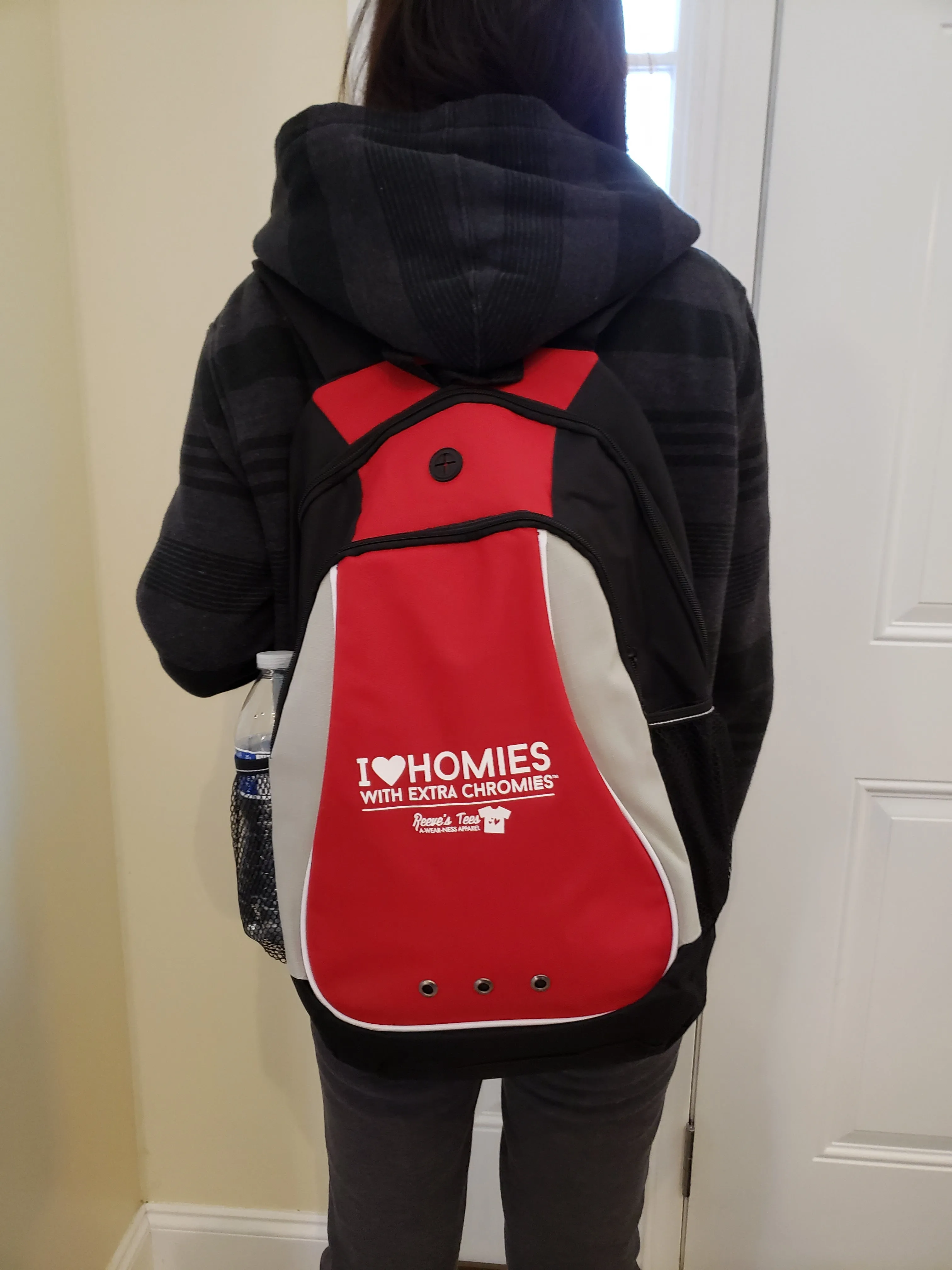 I Love Homies with Extra Chromies&reg; - Red Backpack