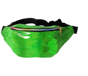 Iridescent Fanny Pack Bum Bag - Green