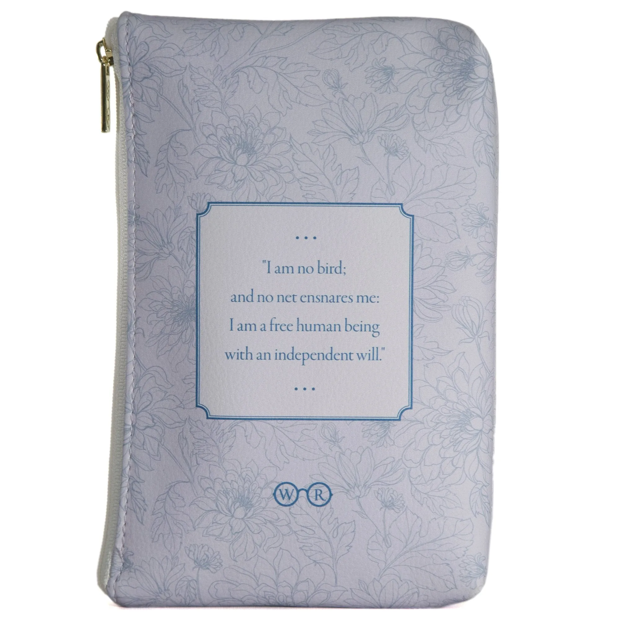 Jane Eyre Lilac Book Pouch Purse Clutch