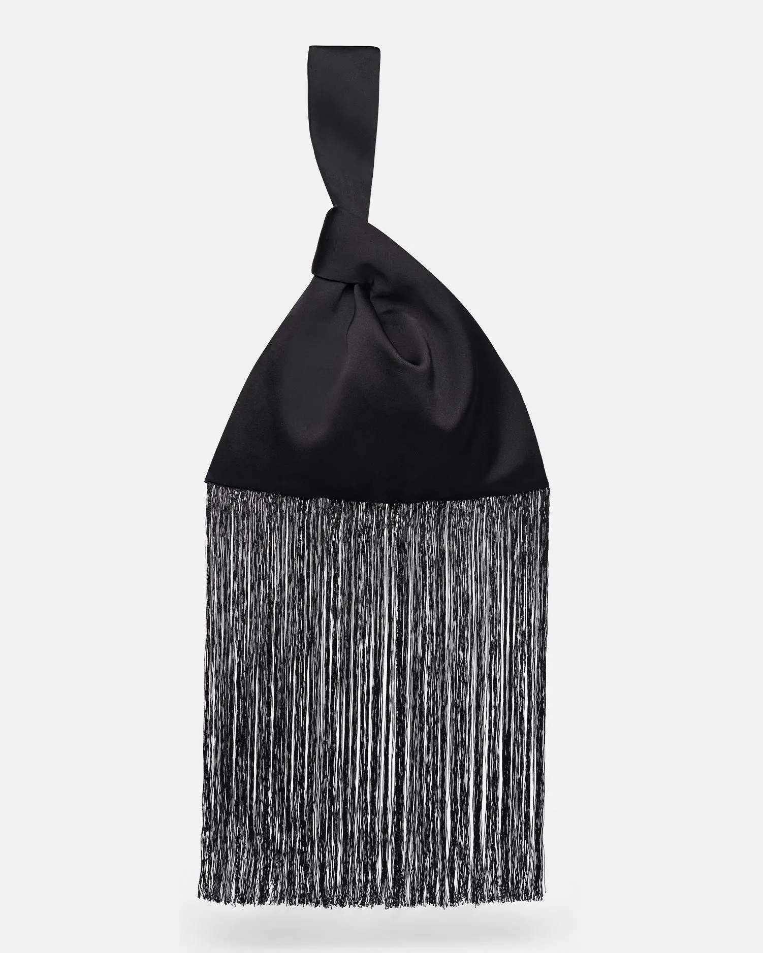 Jen Fringe - Tech Satin Bag - Black