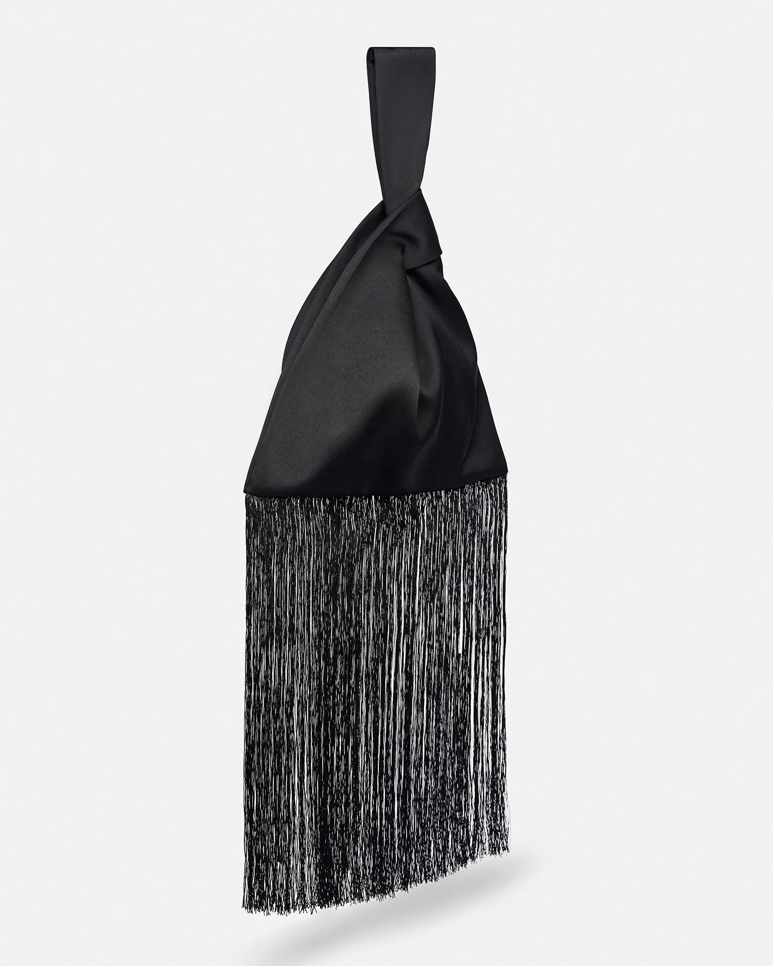 Jen Fringe - Tech Satin Bag - Black