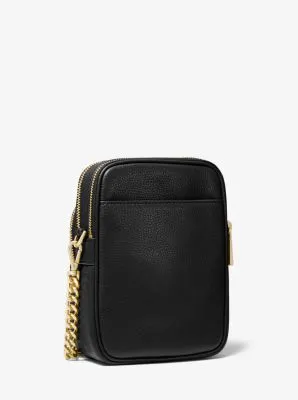 Jet Set Medium Pebbled Leather Crossbody Bag