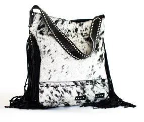 Juan Antonio Salt & Pepper Shoulder Bag