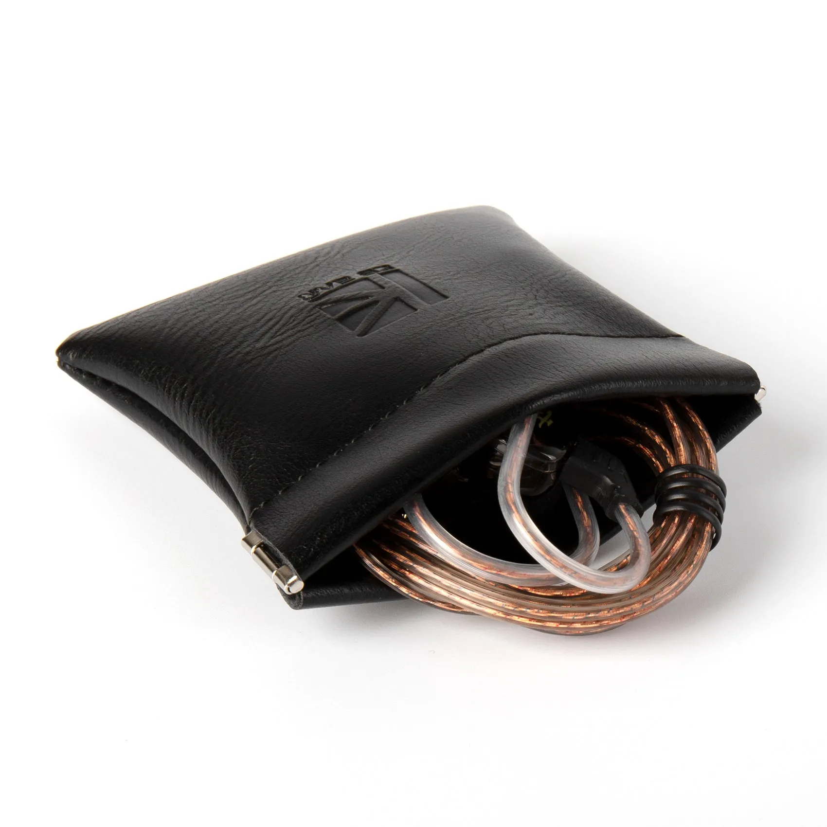 【KBEAR BP01】 Earphones Storage Bag Headphone Accessory Earbuds Leather Case