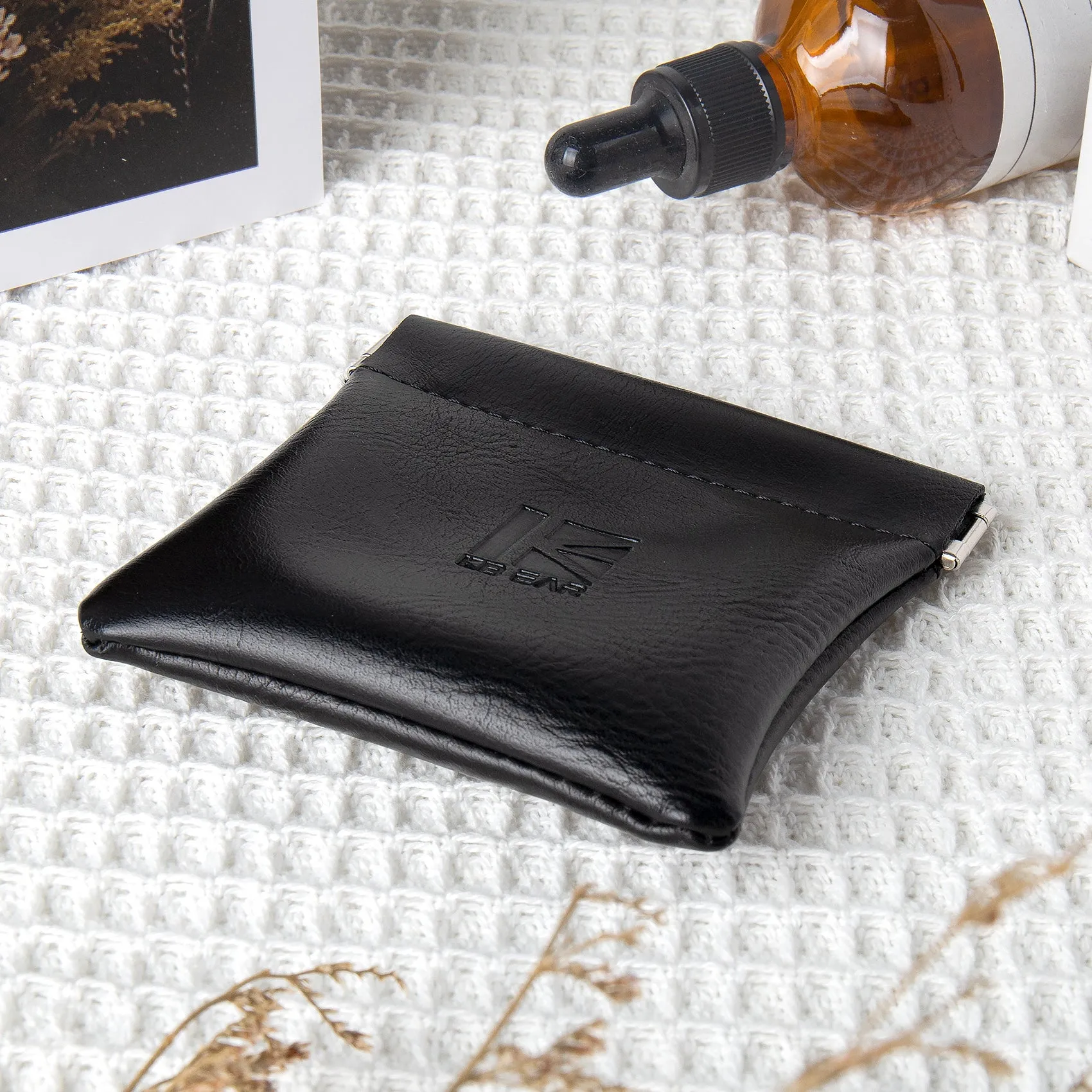 【KBEAR BP01】 Earphones Storage Bag Headphone Accessory Earbuds Leather Case