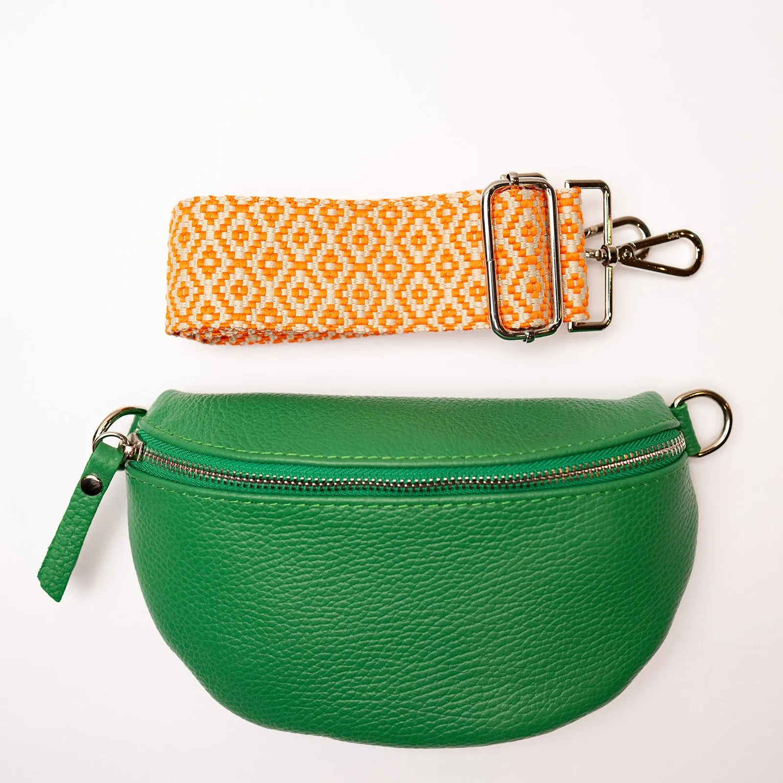 Kelly Green Crossbody Bag