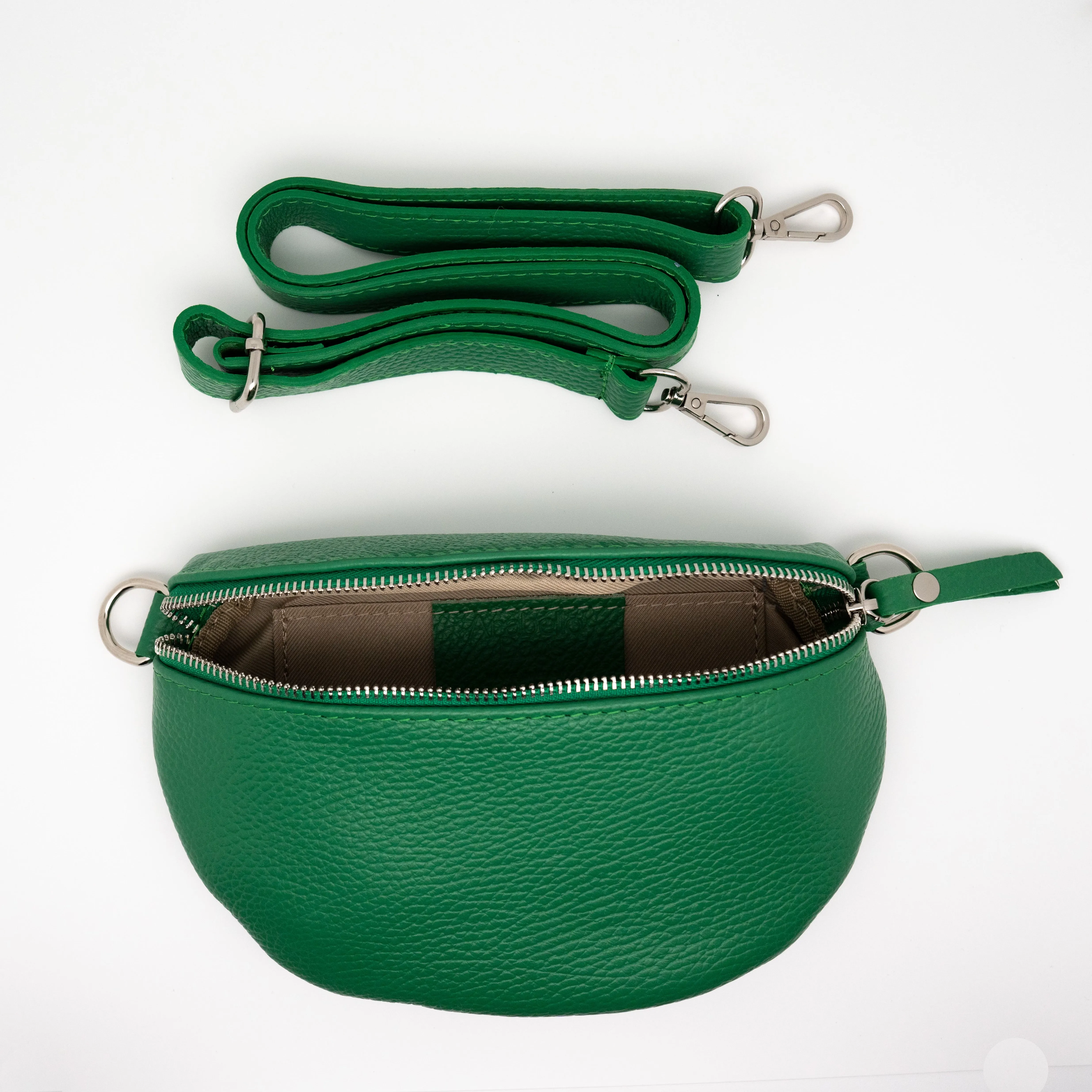 Kelly Green Crossbody Bag