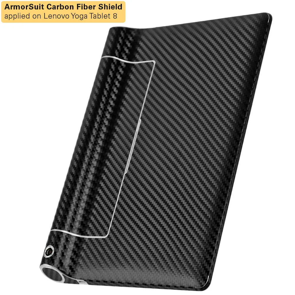 Lenovo Yoga Tablet 8" Screen Protector   Black Carbon Fiber Film Protector