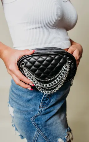 Lux Quilted Mini Belted Bag - Final Sale