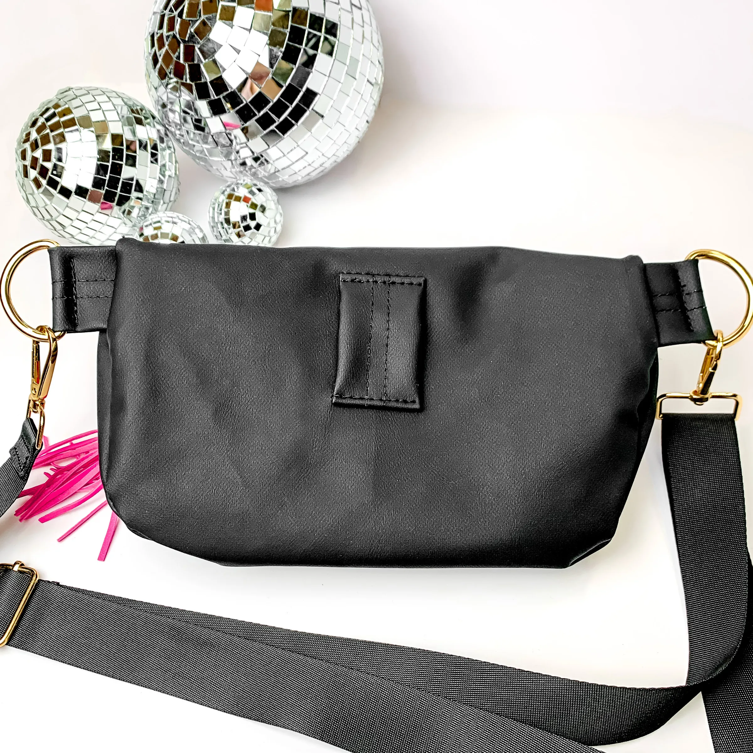 Makeup Junkie | Onyx Sidekick with Adjustable Strap in Black