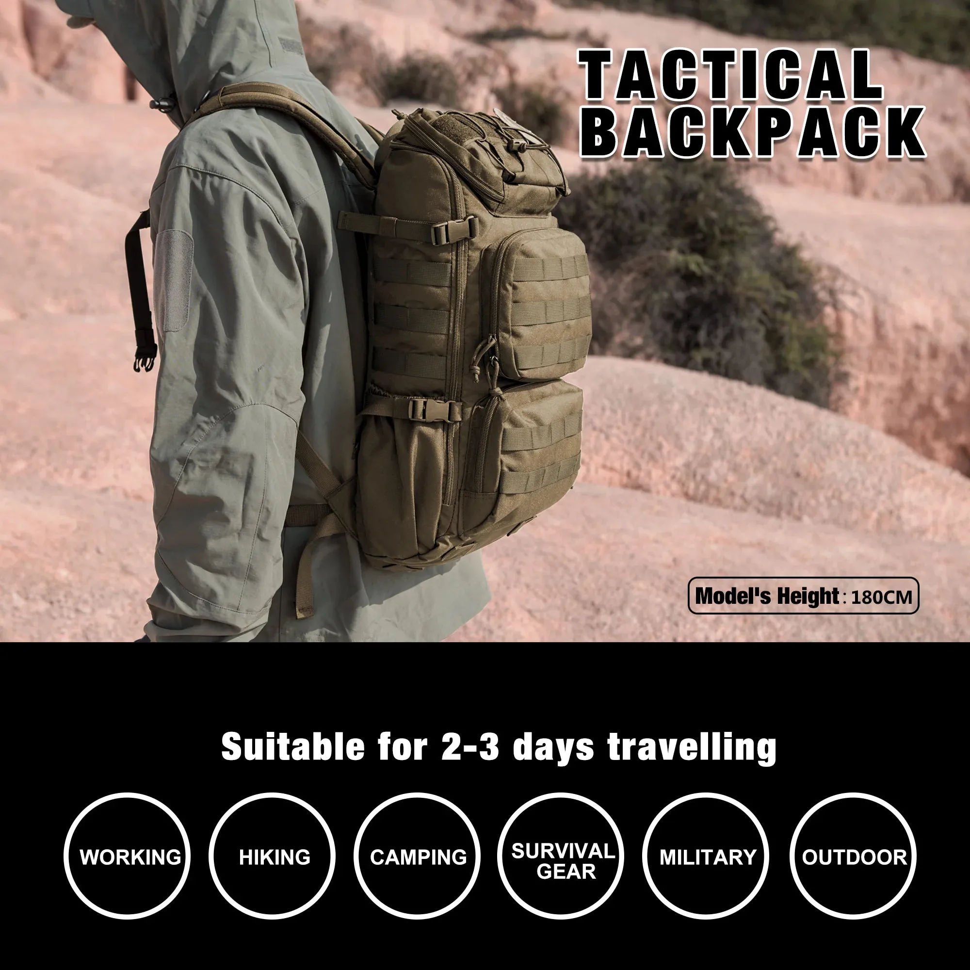 Mardingtop 28L Backpacks Molle