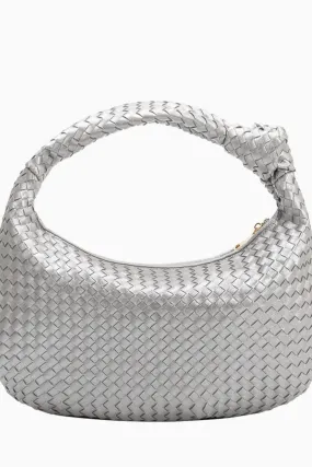 Melie Bianco - Brigitte Handle Bag - Silver