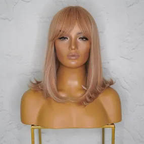 MIMI Strawberry Blonde Fringe Wig