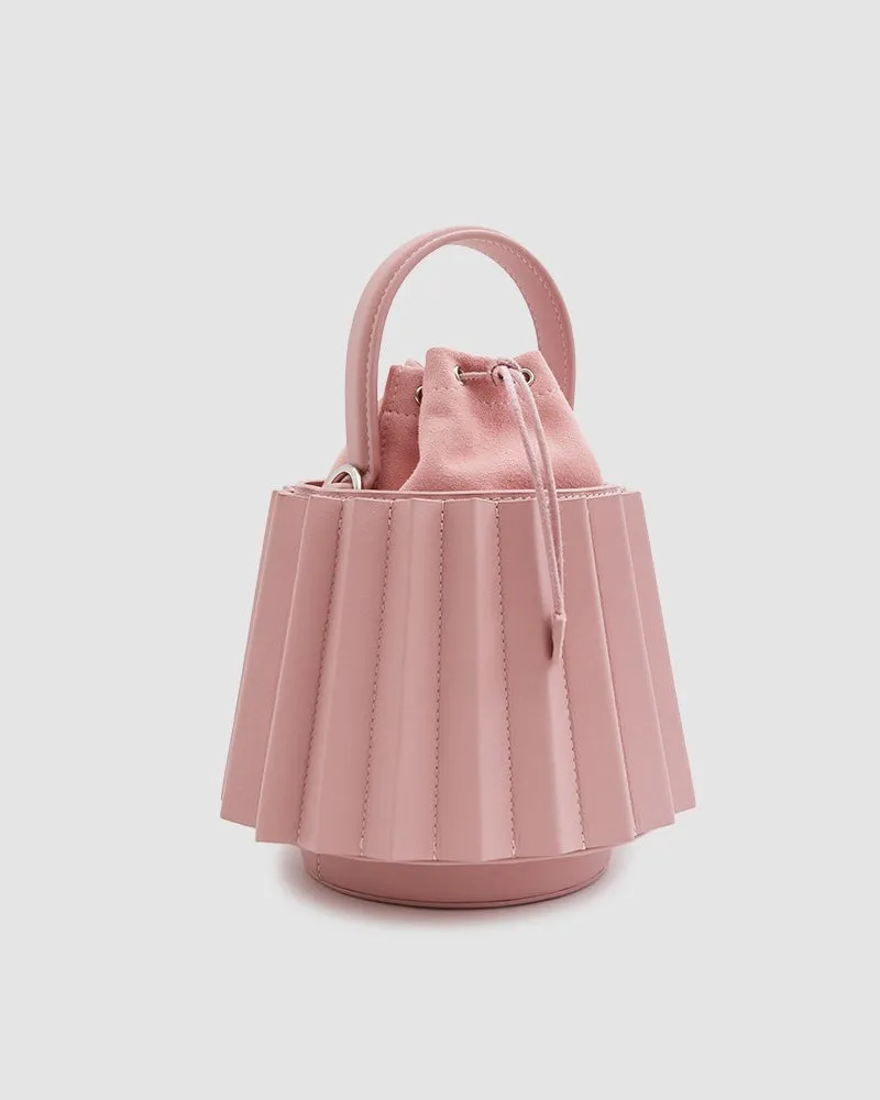 Mini Pleated Lantern Bag