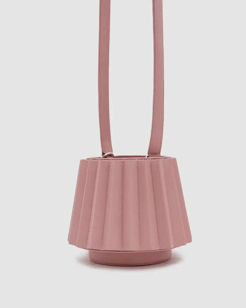 Mini Pleated Lantern Bag