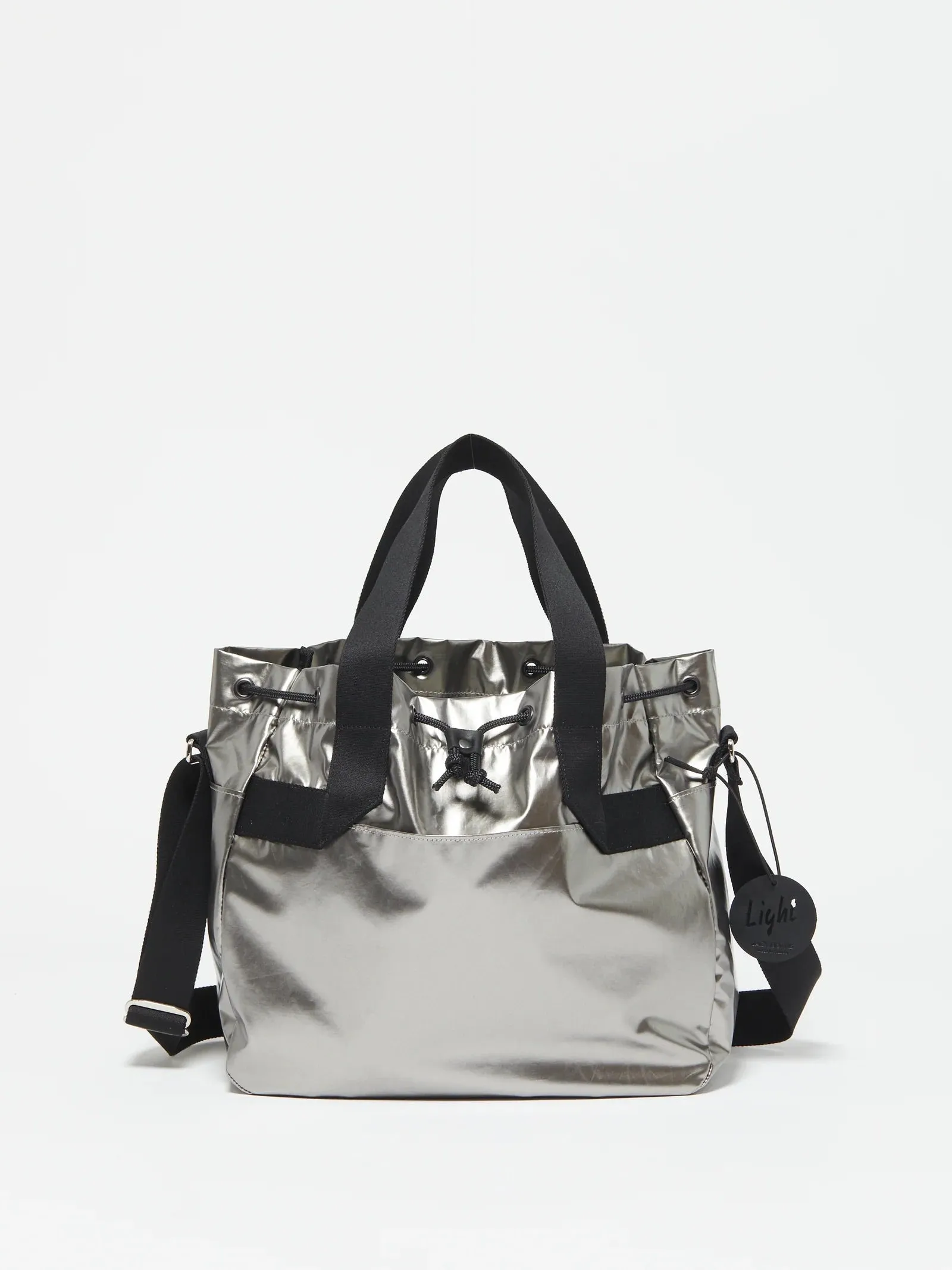 Monsac Light Shopping  Bag - Metal