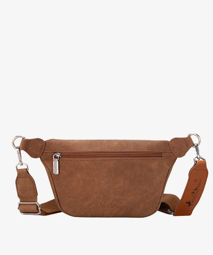 Montana West Fringe Crossbody Belt Bag