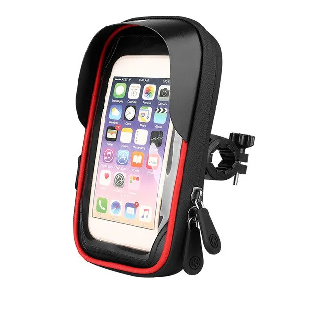 MTB Bicycle Phone Holder Bag Case Waterproof Dust-proof For Cycling Bike Mount Cell Mobile Phone Stand Bag Bicycle Accessories