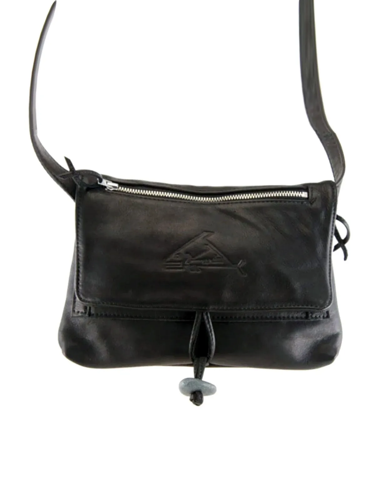 New Shoulder Fold - Smaller Leather Shoulder Bag With Adjustable Strap