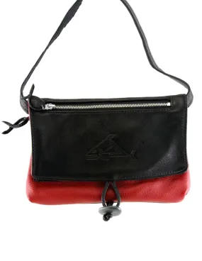 New Shoulder Fold - Smaller Leather Shoulder Bag With Adjustable Strap