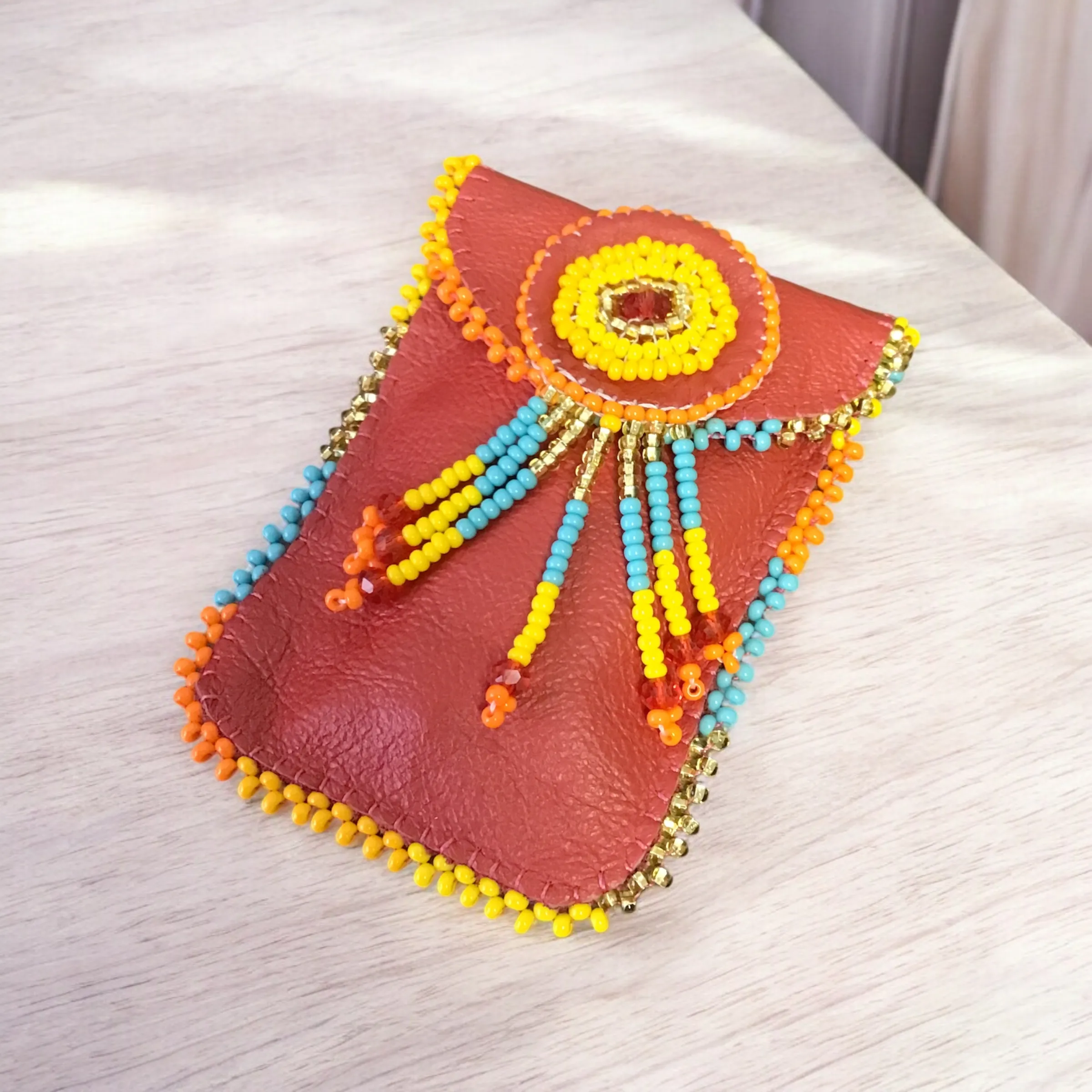 OLDTRIBES™ Red Medicine Bag