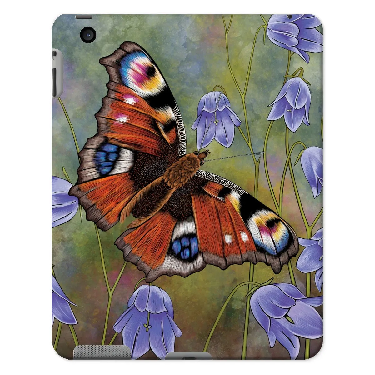 Peacock Butterfly Tablet Case